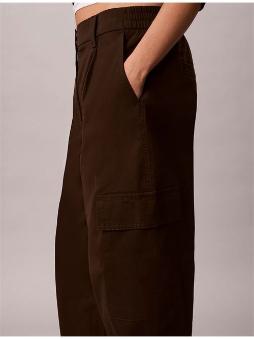 cotton ewaist cargo pant CALVIN KLEIN JEANS | LV047F623GTO2